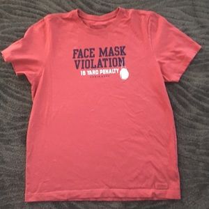 Men’s Life is Good Face Mask Violation Tee